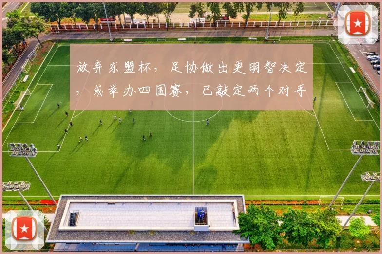 放弃东盟杯,足协做出更明智决定,或举办四国赛,已敲定两个对手