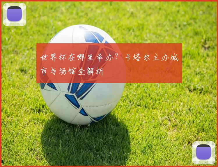 世界杯在哪里举办？卡塔尔主办城市与场馆全解析